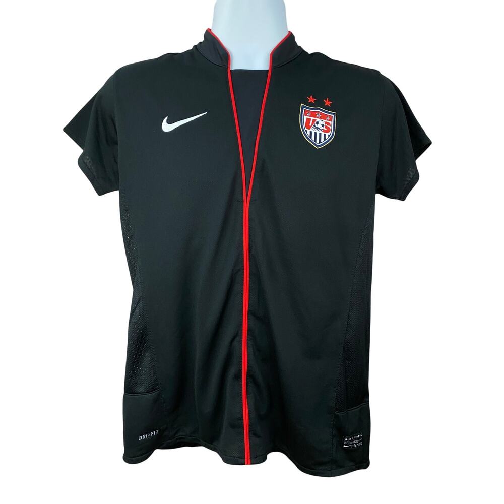Nike USA Soccer Jersey – Women’s Large Black Dri-FIT Fan Top